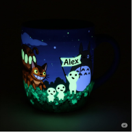 Ghibli glow personalized mug