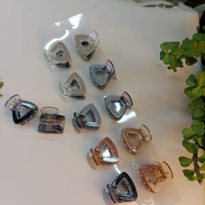 sparkle trio glitter claw set