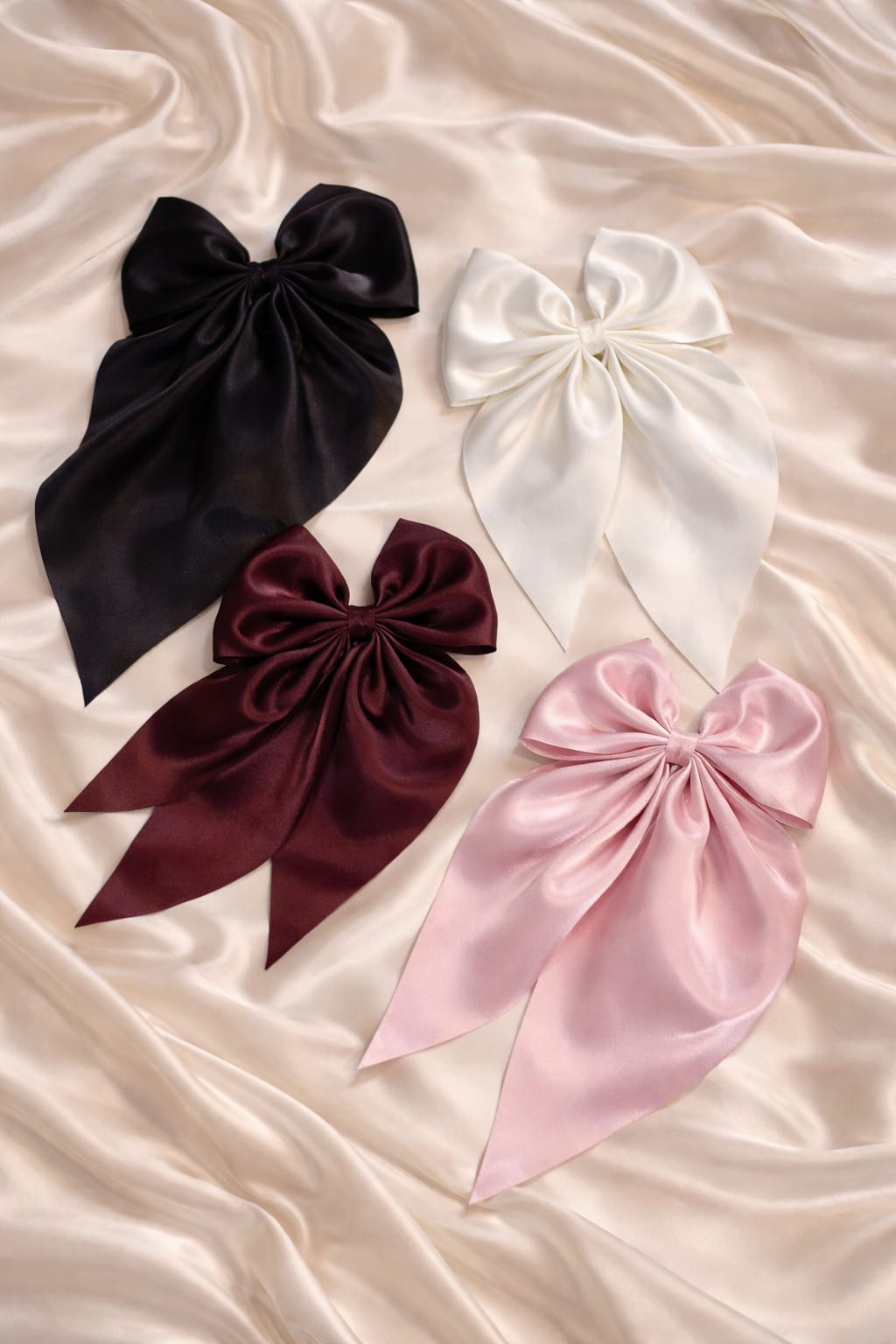 satin big bow (set of 4) satin big bow (set of 4)